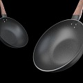 Wok Kitchen Wok 3d model