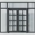 Various Modern Window And Door Designs With Black Frames And Glass Panels