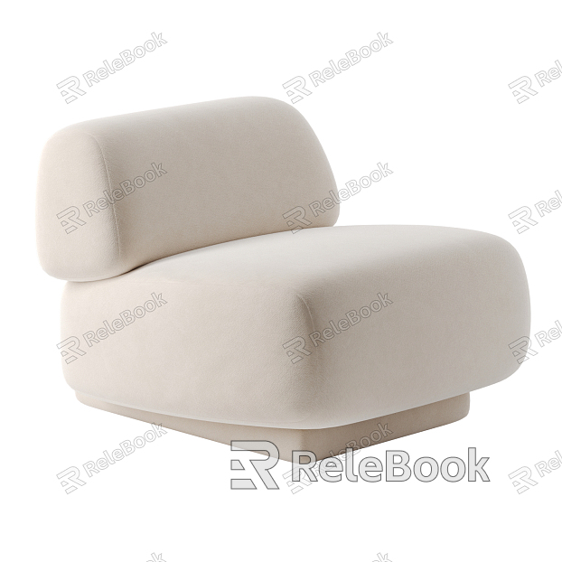 Modern Single Sofa Leisure Chair Single Chair Sofa Chair model