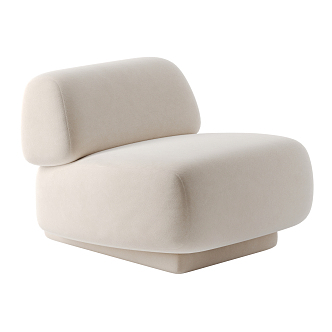 Modern Single Sofa Leisure Chair Single Chair Sofa Chair 3d model