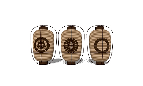 Japanese Lantern 3d model