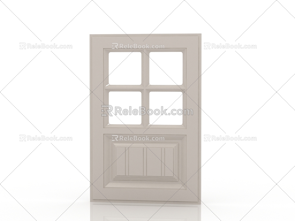 Jane's door panel 3d model