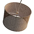 Modern Curved Floor Lamp With Woven Natural Shade And White Base