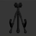 Sturdy Iron Art Tripod Stand With Heavy Duty Metal Construction And Stable Base Design
