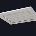 Modern Ceiling Simple Ceiling Office Space Ceiling 3d model