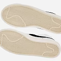 Nike White High Top Sneakers With Black Logo And Gray Sole Classic Design Casual Style