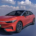 Stylish Volkswagen Electric Sedan With Green Exterior And Color Options