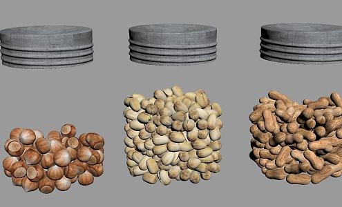 Modern Storage Bottle Food Storage 3d model