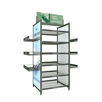 Display Rack Shelf Customized Product Rack Acrylic Customized Rack Hook Display Rack Personalized Customized Wire Rack 3d model