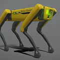robot dog bionic dog intelligent robot 3d model