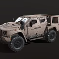 Military Green Armored Off Road Utility Vehicle With Rugged Design And Large Tires