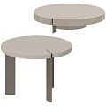 Butter small round table 18w 3d model