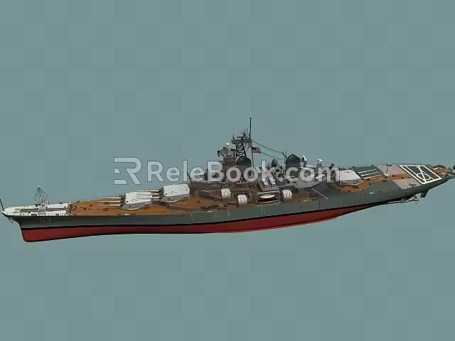 Battleship 3d model