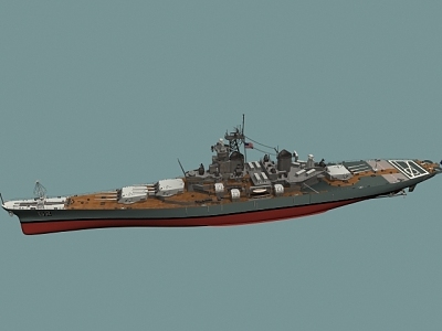 Battleship 3d model