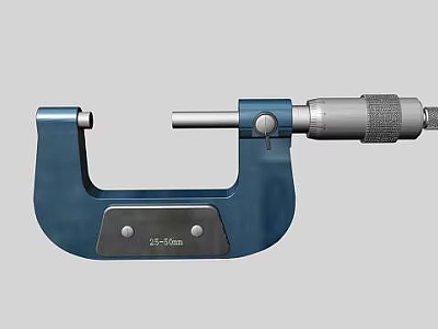 Outside micrometer 3d model