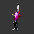 Smart Robot With Vibrant Red Yellow Blue Armor And Detailed Mech Design