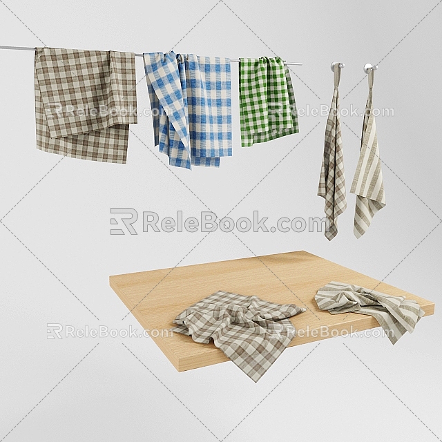 Towel 3d model