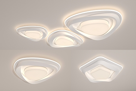 modern ceiling lamp 3d model