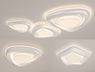 modern ceiling lamp 3d model