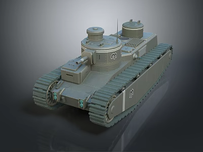 Modern Tanks Military Vehicles 3d model