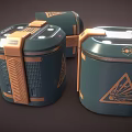 Science Fiction Explosives Science Fiction Explosives Explosive Box Explosives Dangerous Goods Contraband Biochemical Weapons Science Fiction Weapons Low Face Number Low Model Simple Model Video Level 3d model