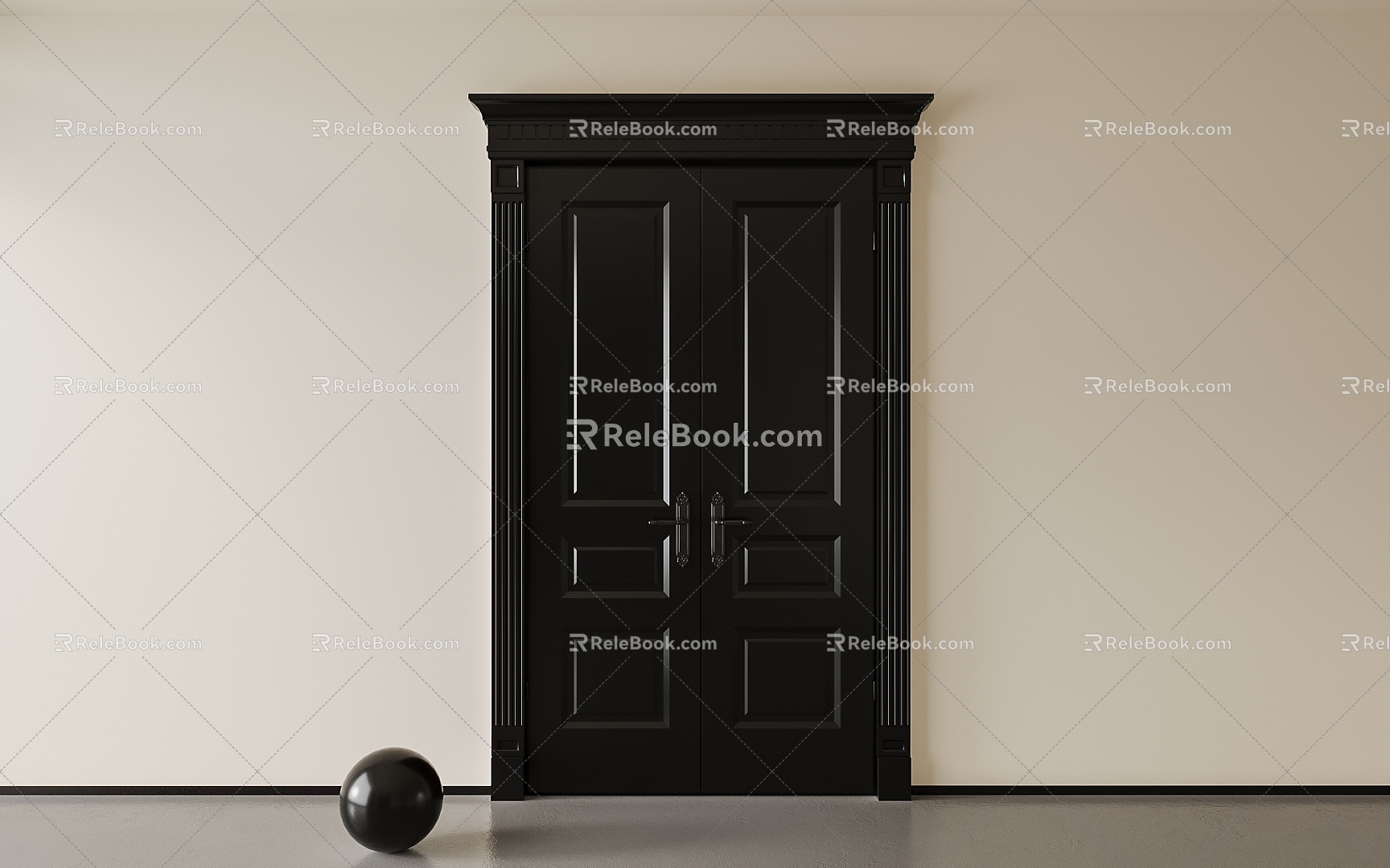 Entry door Entry door 3d model