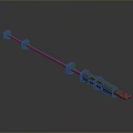 Spear Ancient Weapon Cold Weapon Medieval Item Medieval Weapon Sword Axe 3d model