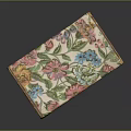 Colorful Floral Pattern Decorative Storage Box With Vibrant Flower Designs For Home Use
