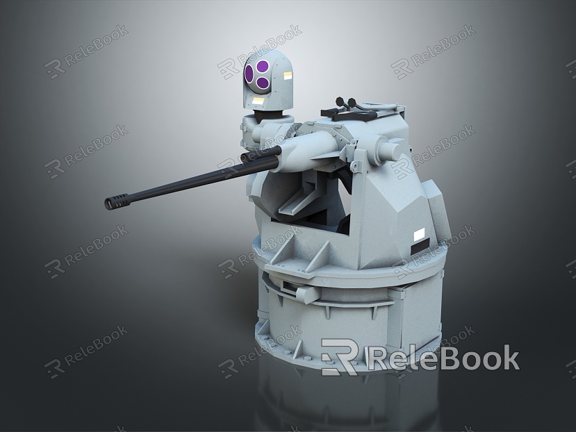 Modern Tower Defense Sentry Tower Air Defense model