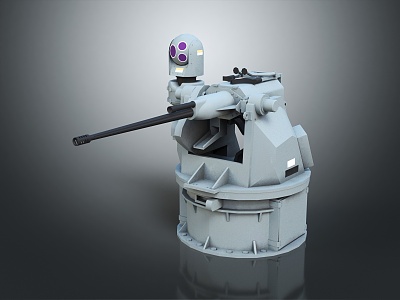 Modern Tower Defense Sentry Tower Air Defense model