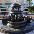 European-style fountain water feature 3d model