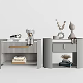 Modern bedside table 3d model