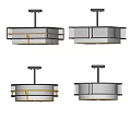 New Chinese ceiling lamp 3d model