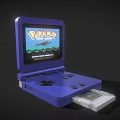 Modern game machine cartoon game machine 3d model