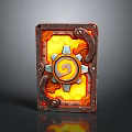 Magic Book Cartoon Book Summoning Book Ancient Book Magic Summoning Book Animation Book 3d model