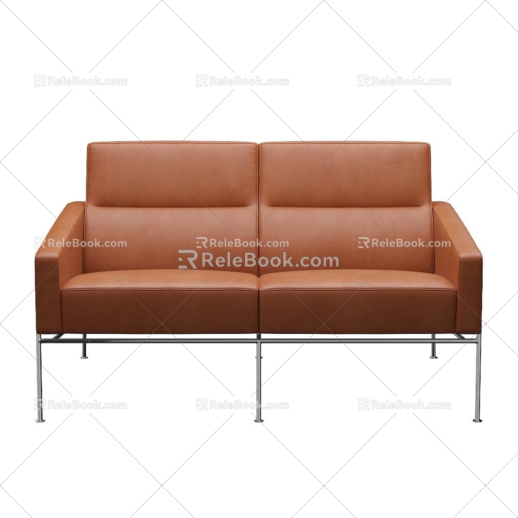 Series 3300 Double Sofa Casual Sofa Armrest Sofa 3d model