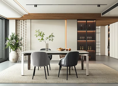 Modern Restaurant 3d model