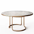 Light Luxury Minotti Dining Table 3d model