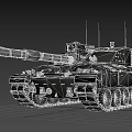 The Challenger 2 Tank 3d model