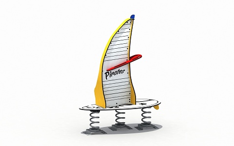 Modern Shake Horse Sailing Shake 3d model