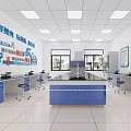 Laboratory 3d model