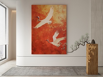 New Chinese Decorative Painting 3d model