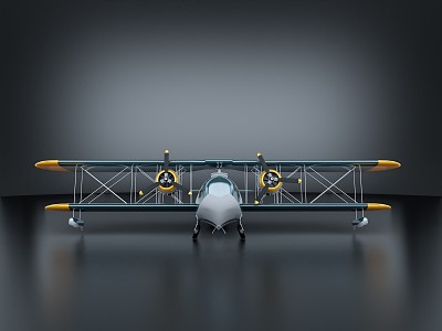 glider 3d model