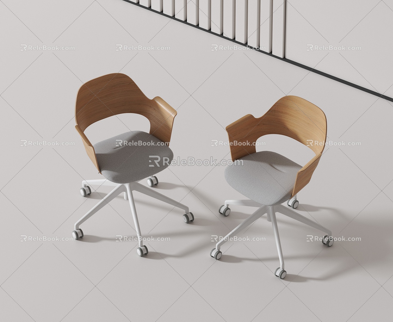 Modern office chair 3d model