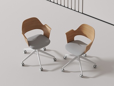 Modern office chair 3d model