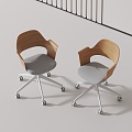 Modern office chair 3d model