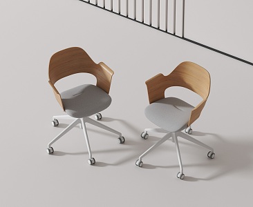 Modern office chair 3d model