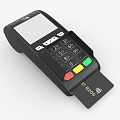 POS machine card swiping machine 3d model