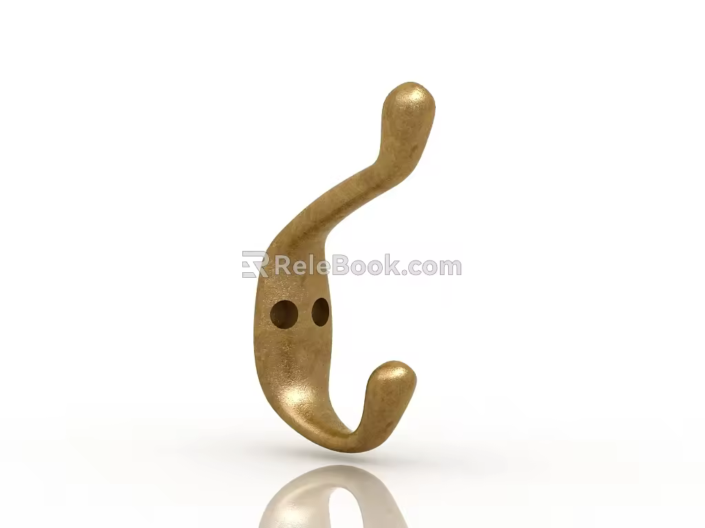 Modern Hook 3d model