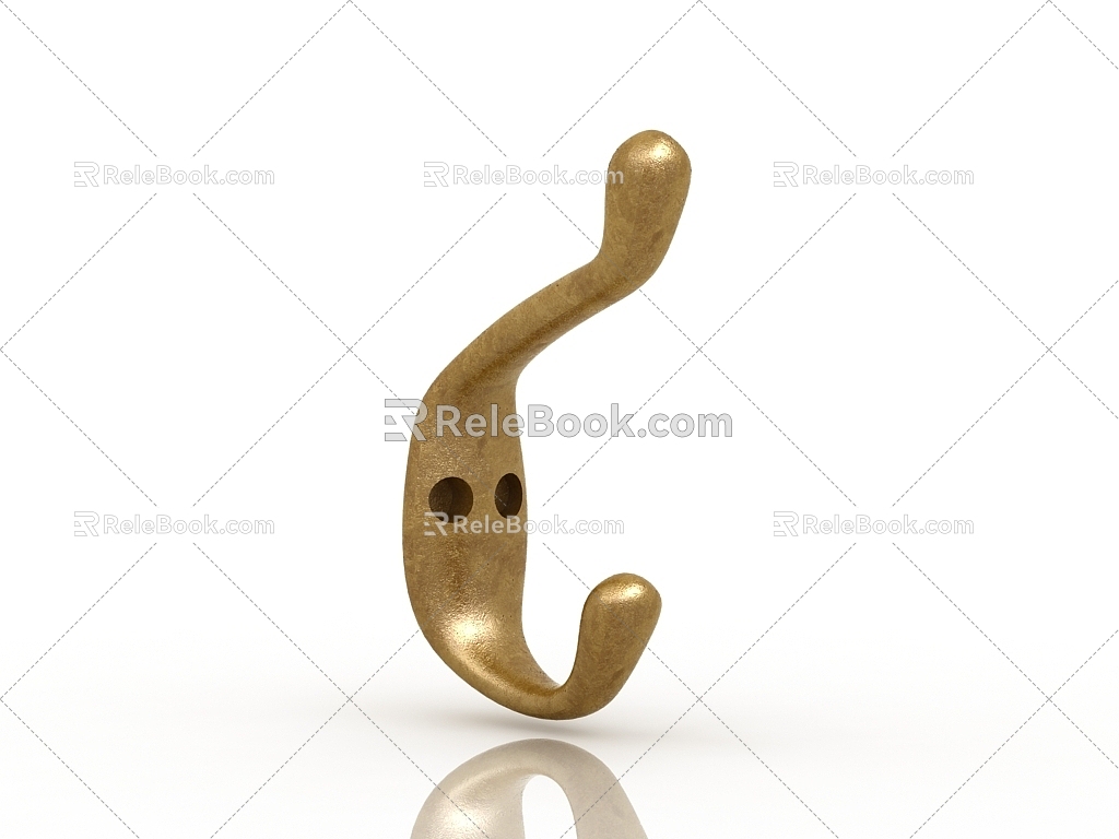 Modern Hook 3d model